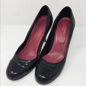 Kate Spade Black 3 inch Leather Heel